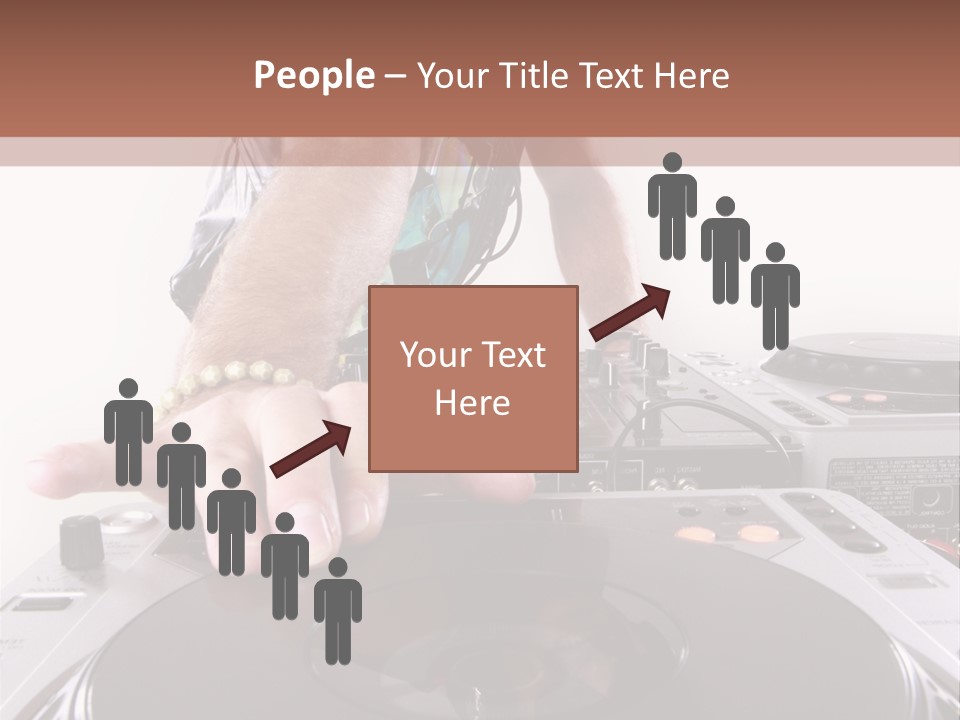 Jockey Stereo Disc PowerPoint Template