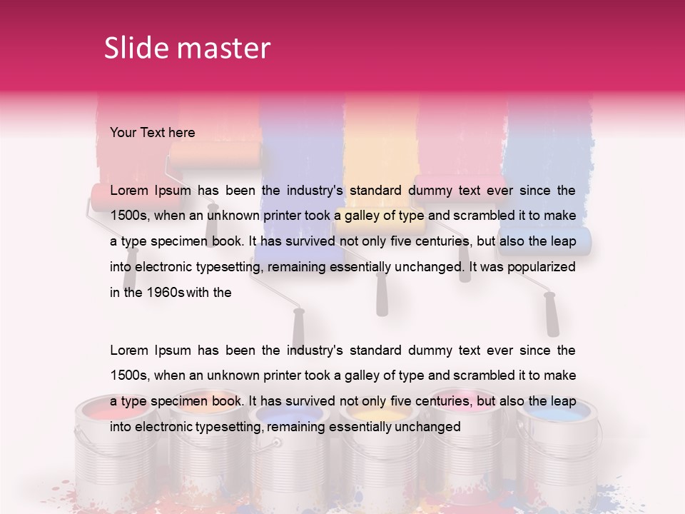 Object Work Pot PowerPoint Template