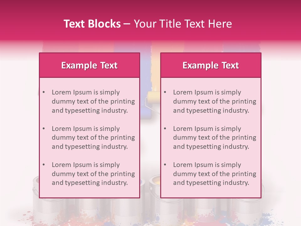 Object Work Pot PowerPoint Template