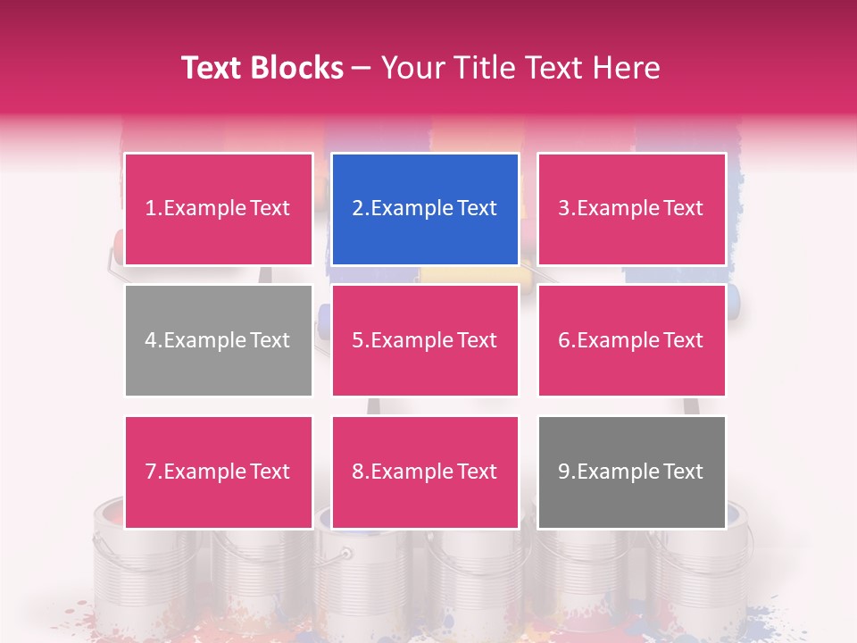 Object Work Pot PowerPoint Template