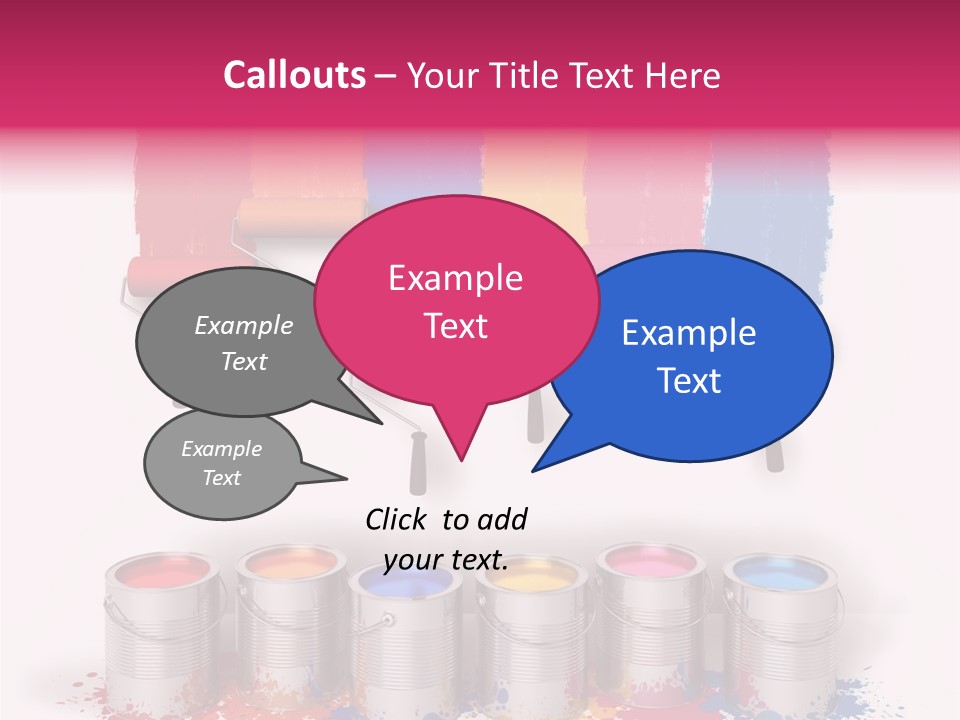 Object Work Pot PowerPoint Template