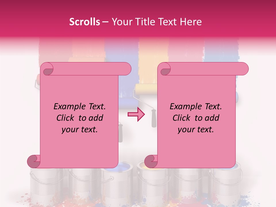 Object Work Pot PowerPoint Template