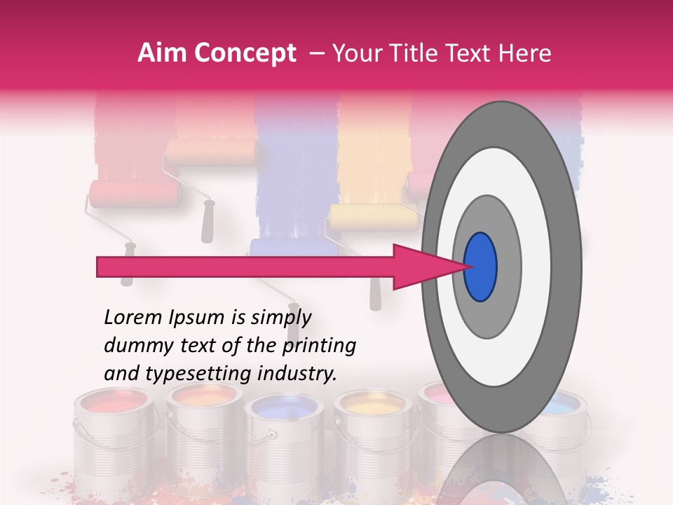 Object Work Pot PowerPoint Template