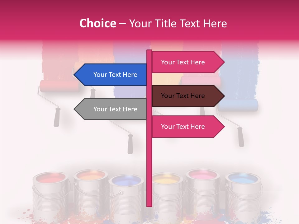 Object Work Pot PowerPoint Template