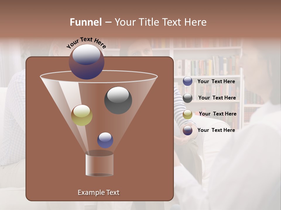 A Man And Woman Sitting On A Couch Talking To Each Other PowerPoint Template