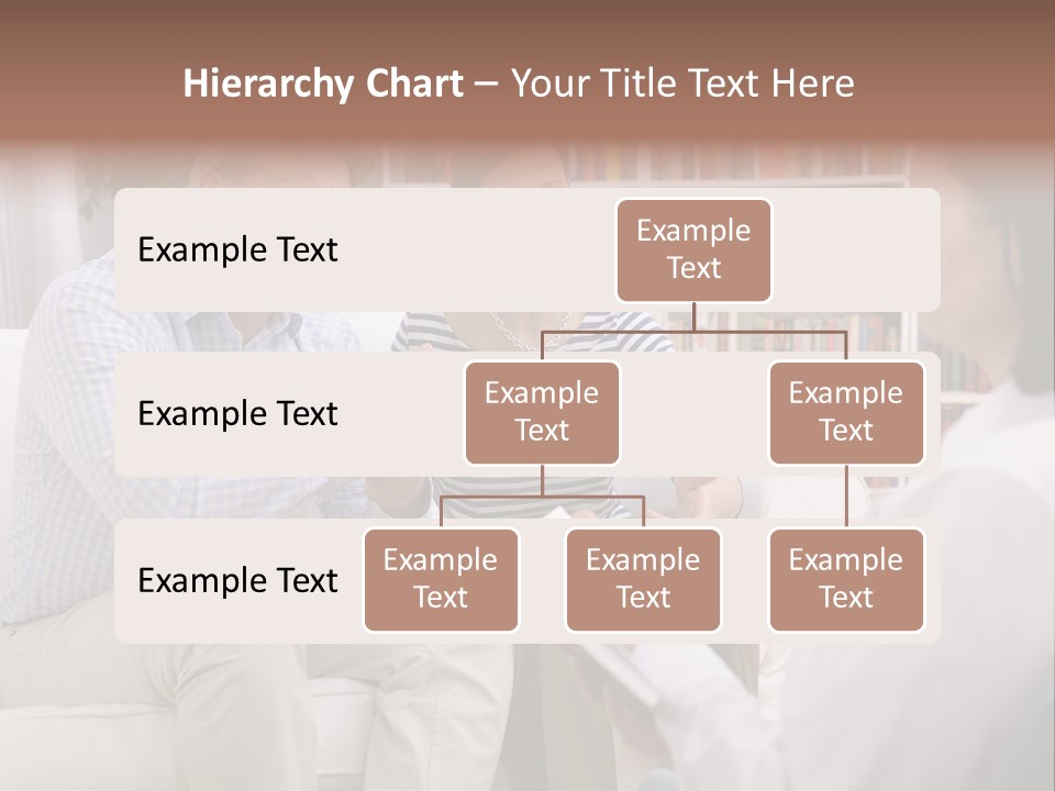 A Man And Woman Sitting On A Couch Talking To Each Other PowerPoint Template