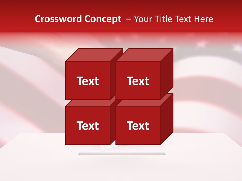 Election Female Man PowerPoint Template