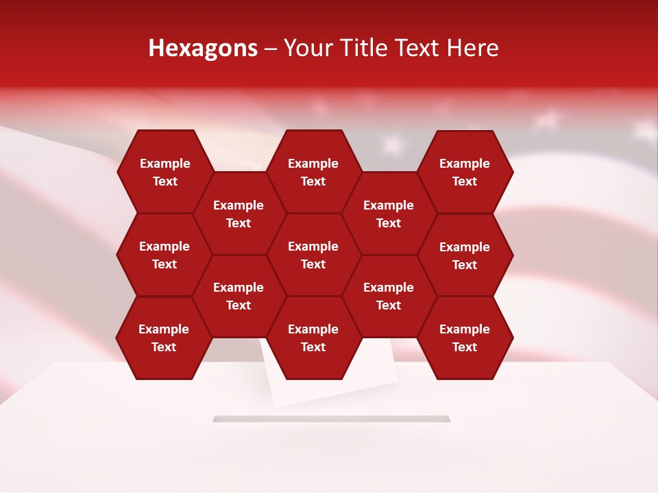 Election Female Man PowerPoint Template