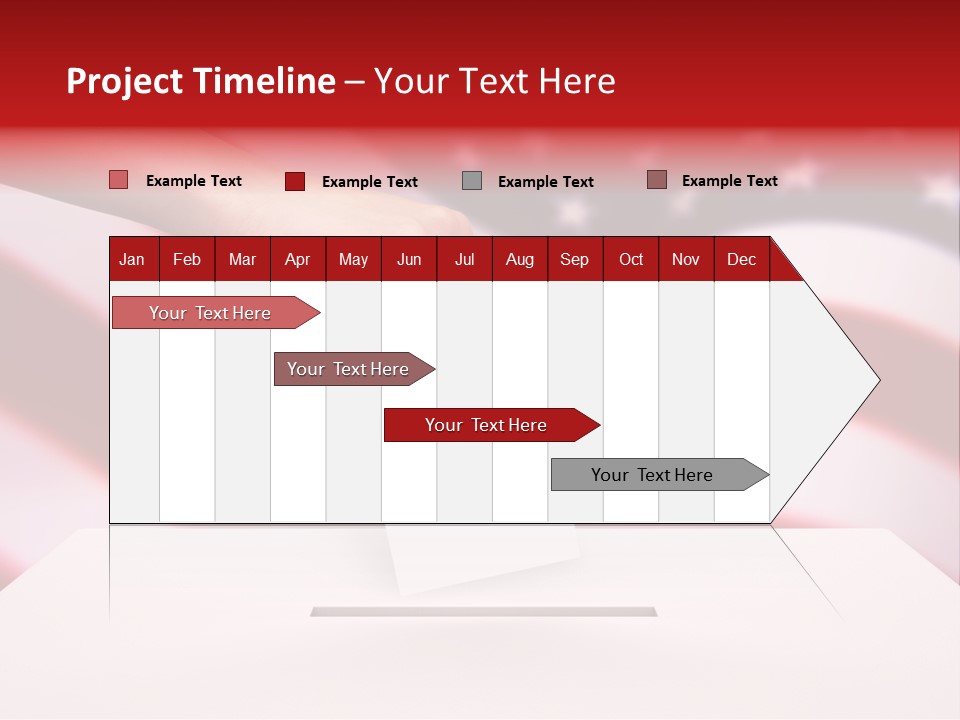 Election Female Man PowerPoint Template