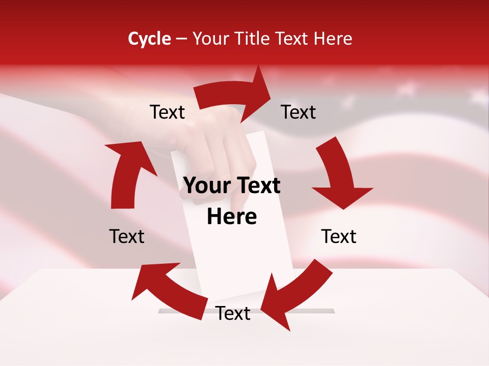 Election Female Man PowerPoint Template