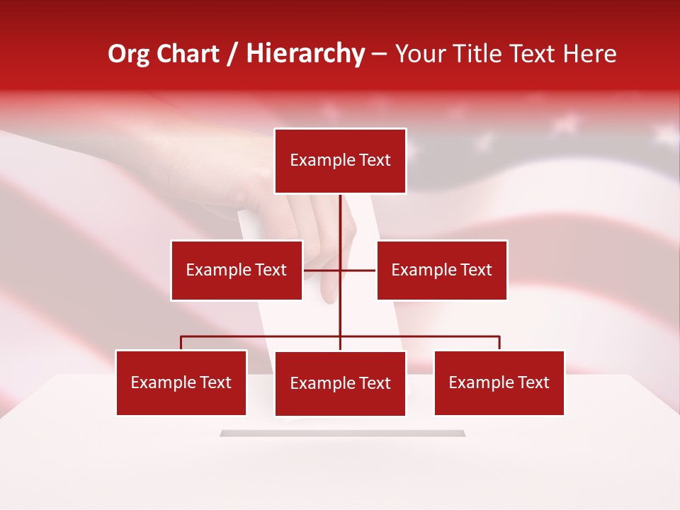 Election Female Man PowerPoint Template