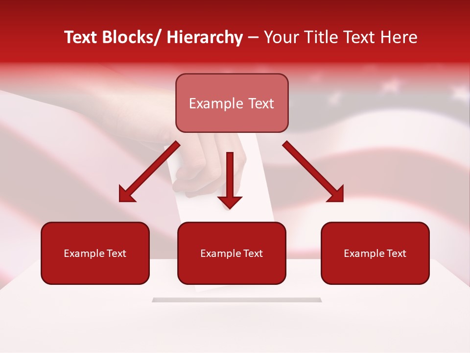 Election Female Man PowerPoint Template