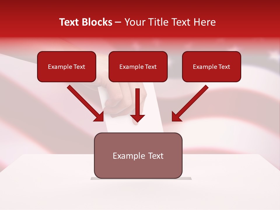 Election Female Man PowerPoint Template
