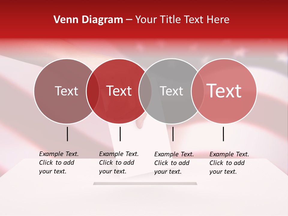 Election Female Man PowerPoint Template