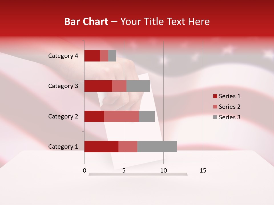 Election Female Man PowerPoint Template