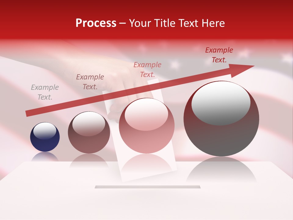 Election Female Man PowerPoint Template