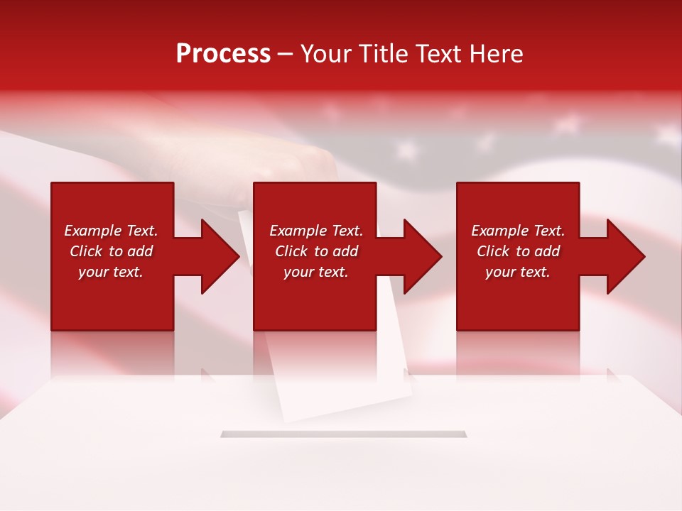 Election Female Man PowerPoint Template