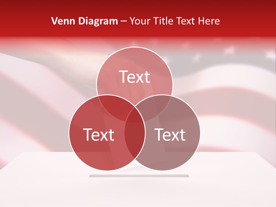 Election Female Man PowerPoint Template