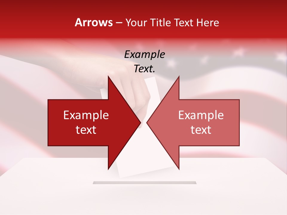Election Female Man PowerPoint Template