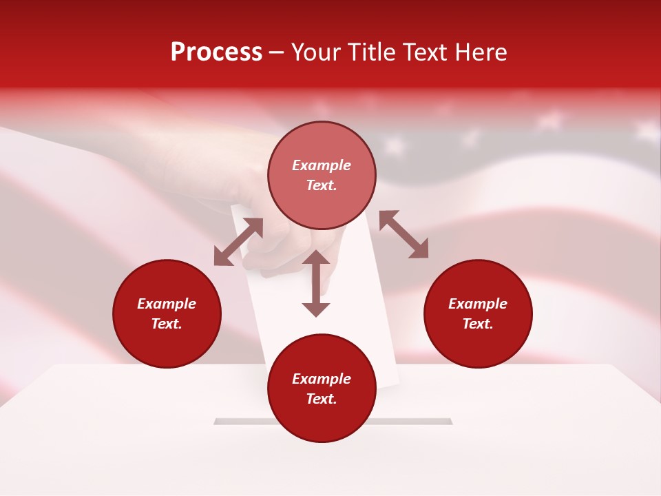 Election Female Man PowerPoint Template