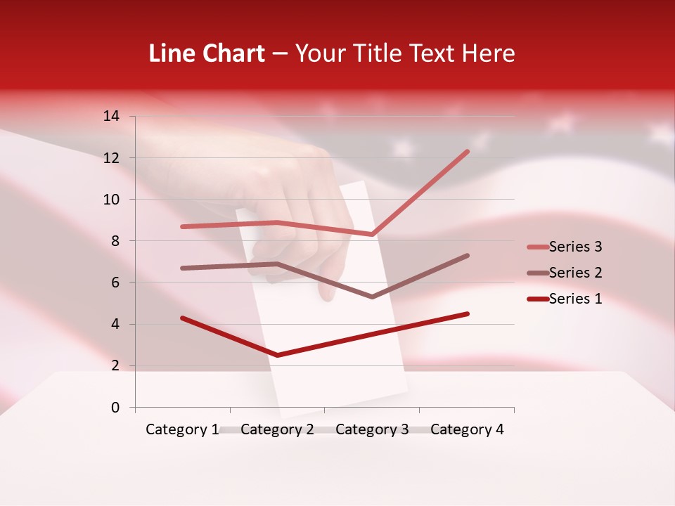 Election Female Man PowerPoint Template