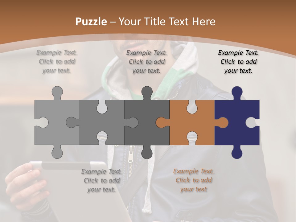 Pda Male Modern PowerPoint Template