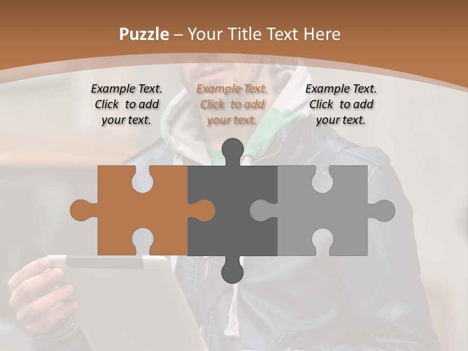 Pda Male Modern PowerPoint Template