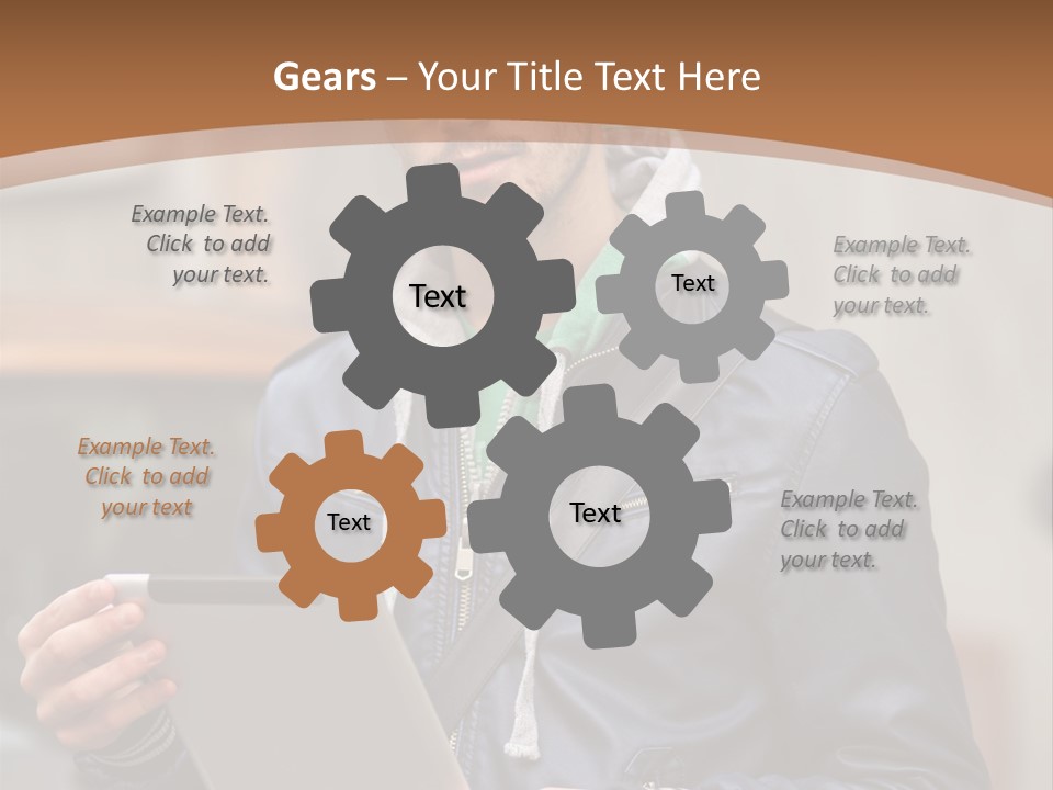 Pda Male Modern PowerPoint Template