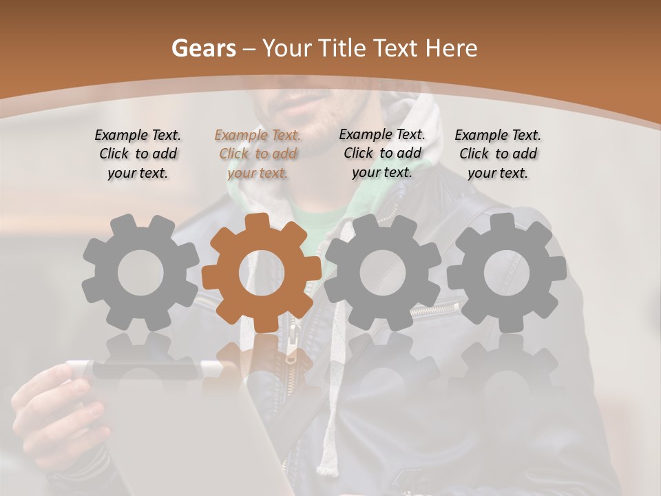 Pda Male Modern PowerPoint Template