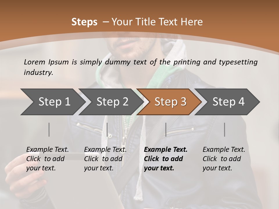 Pda Male Modern PowerPoint Template