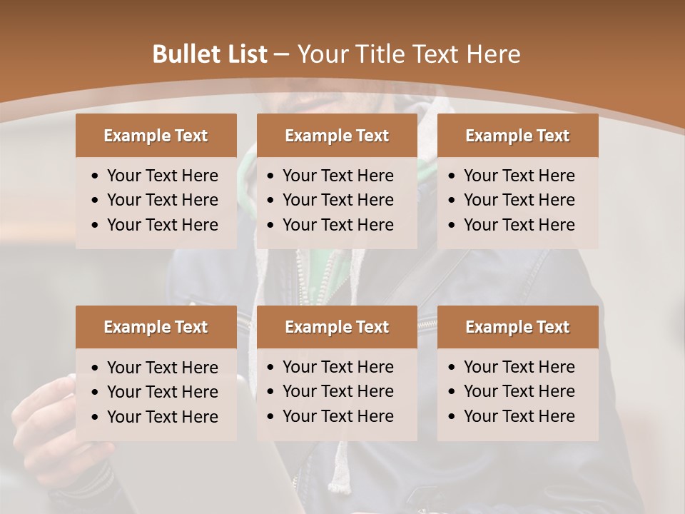 Pda Male Modern PowerPoint Template
