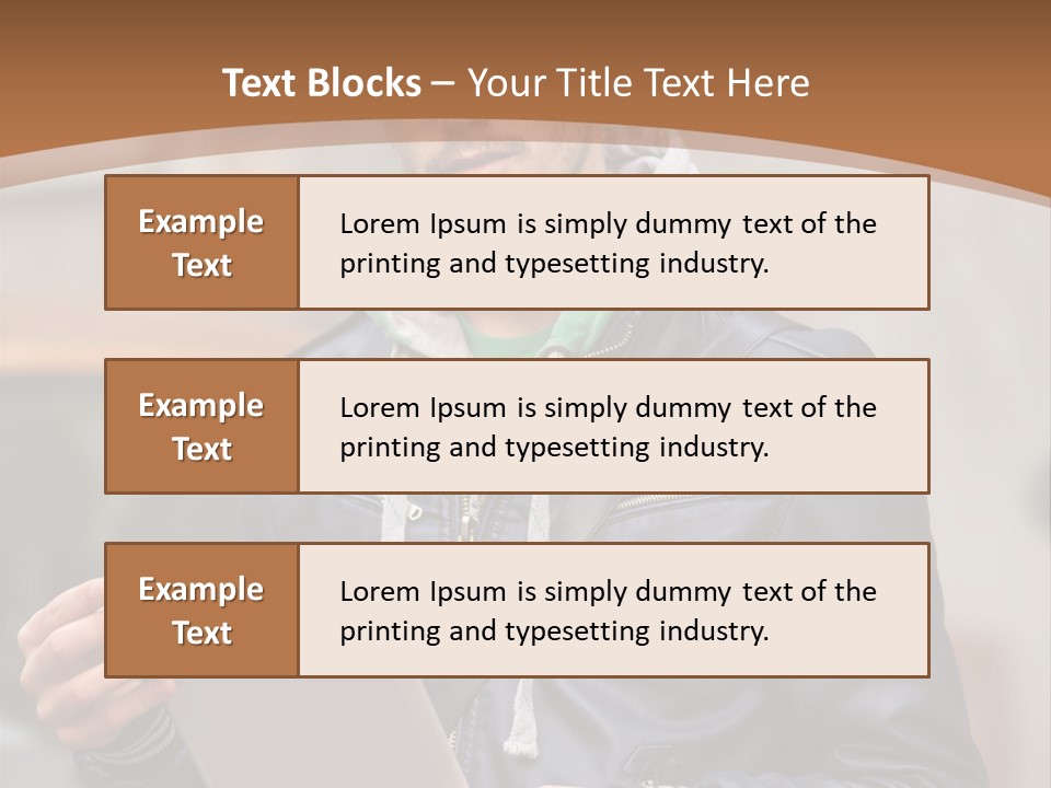 Pda Male Modern PowerPoint Template