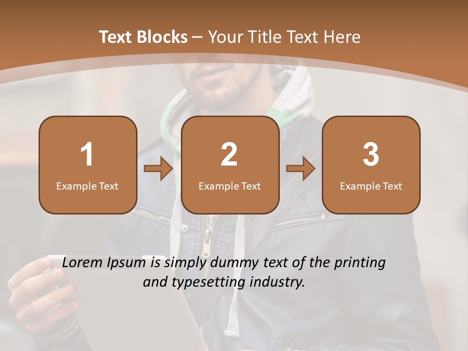 Pda Male Modern PowerPoint Template
