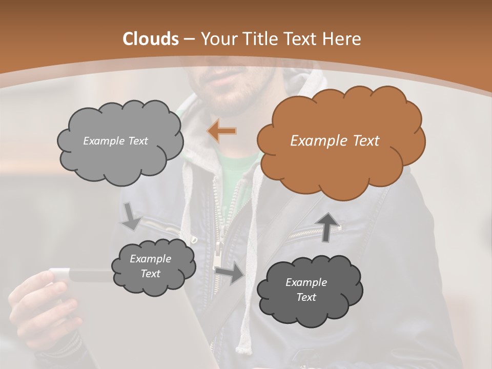 Pda Male Modern PowerPoint Template