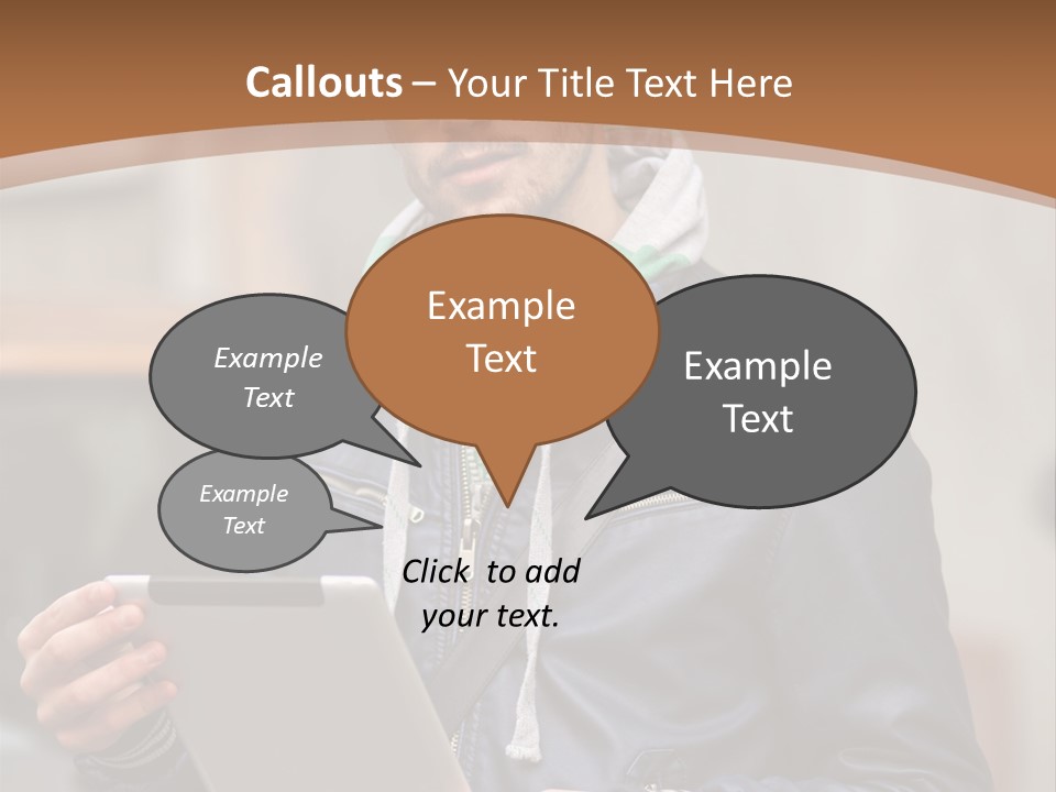 Pda Male Modern PowerPoint Template