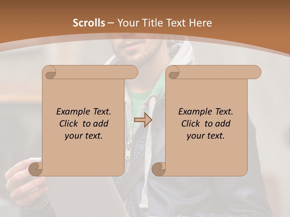 Pda Male Modern PowerPoint Template