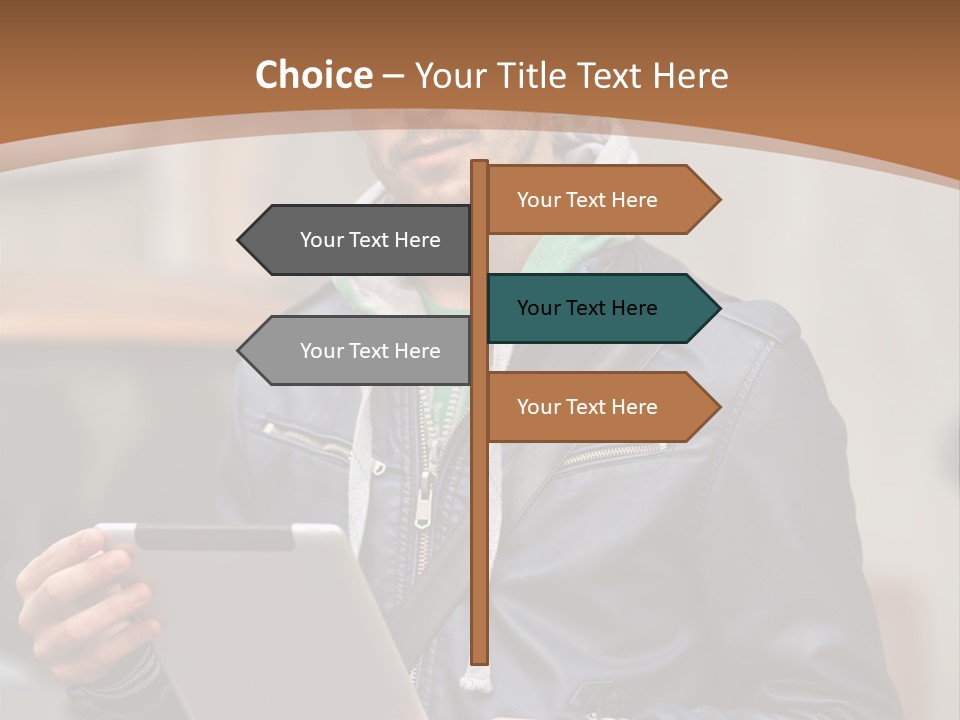 Pda Male Modern PowerPoint Template