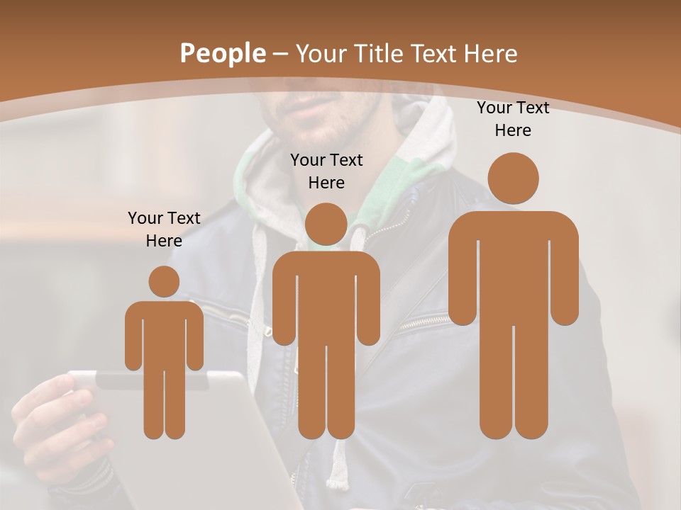 Pda Male Modern PowerPoint Template