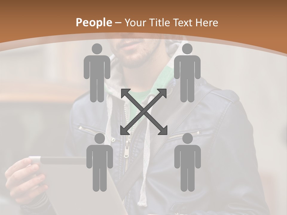 Pda Male Modern PowerPoint Template