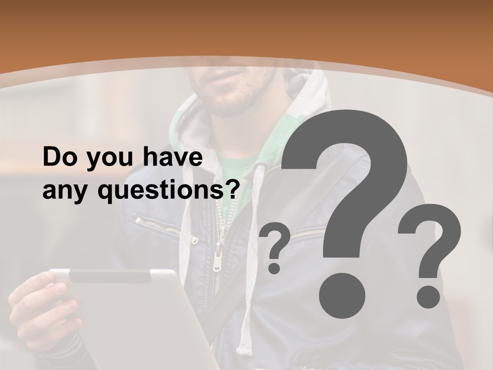 Pda Male Modern PowerPoint Template