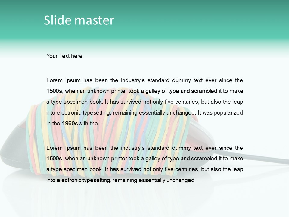 Boredom Internet Isolated PowerPoint Template