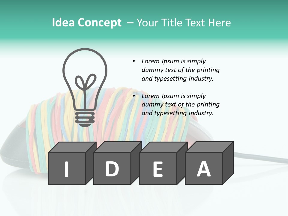 Boredom Internet Isolated PowerPoint Template