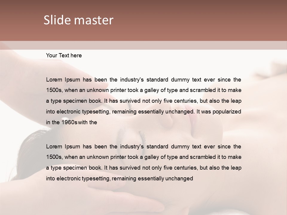 Skin Cosmetics Beautiful PowerPoint Template