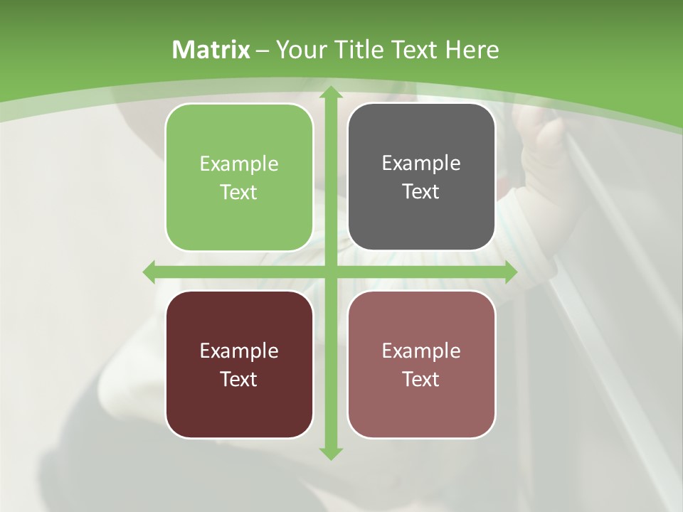 Room Infant Alone PowerPoint Template