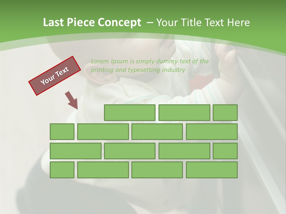 Room Infant Alone PowerPoint Template