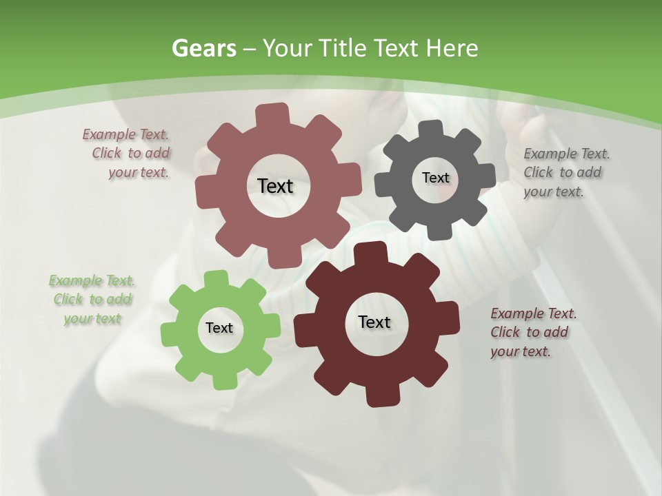 Room Infant Alone PowerPoint Template