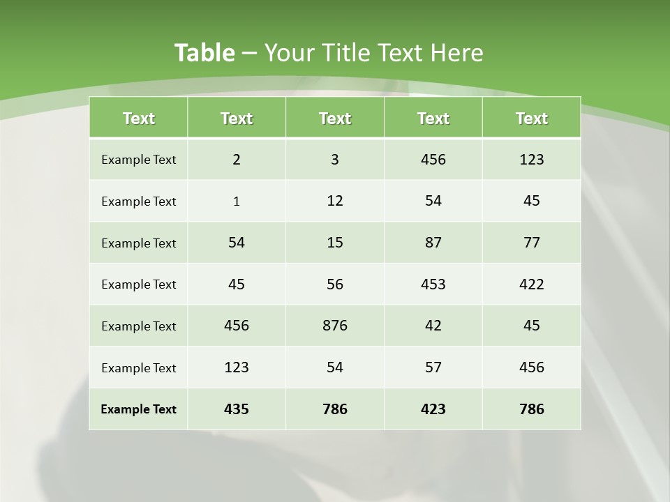 Room Infant Alone PowerPoint Template