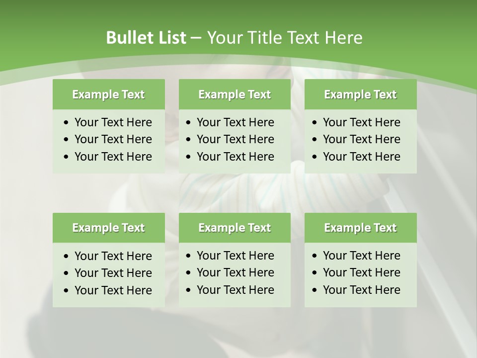 Room Infant Alone PowerPoint Template