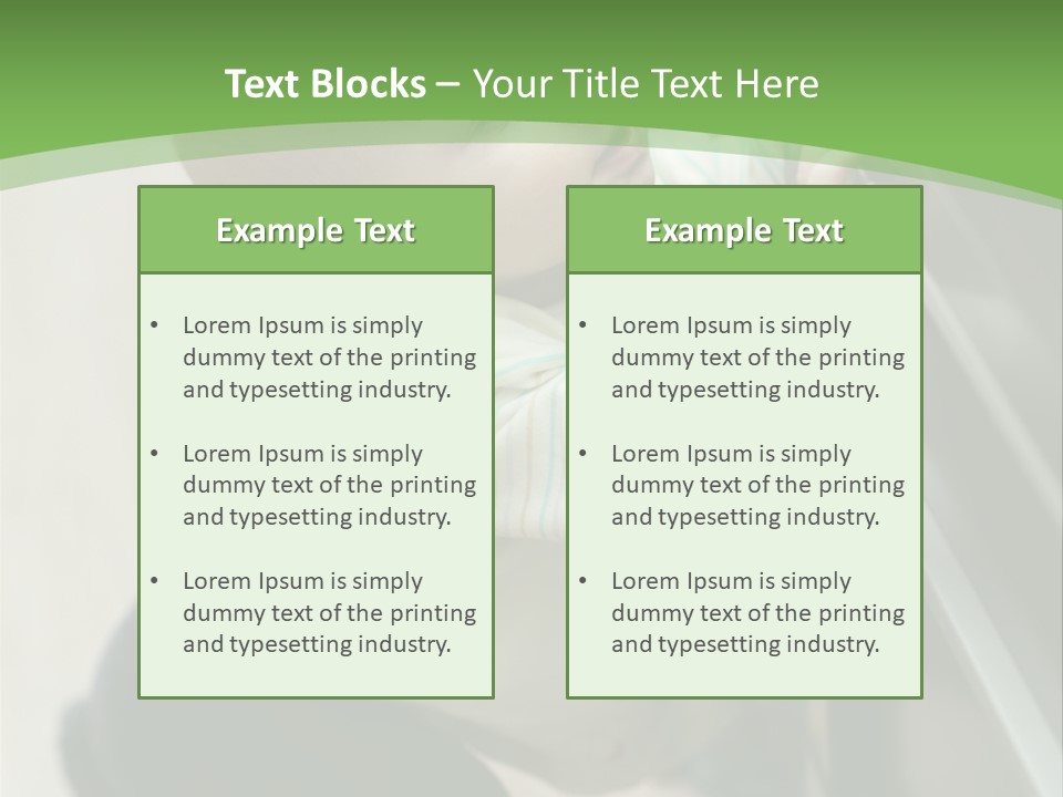Room Infant Alone PowerPoint Template