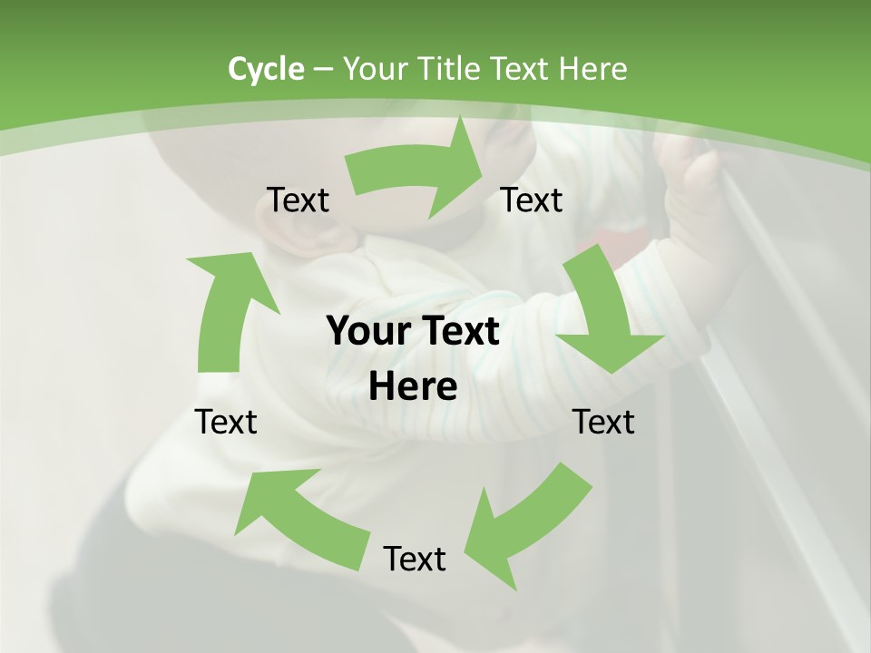 Room Infant Alone PowerPoint Template